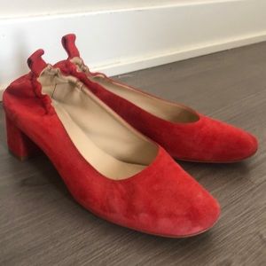 EVERLANE day heel red 7.5